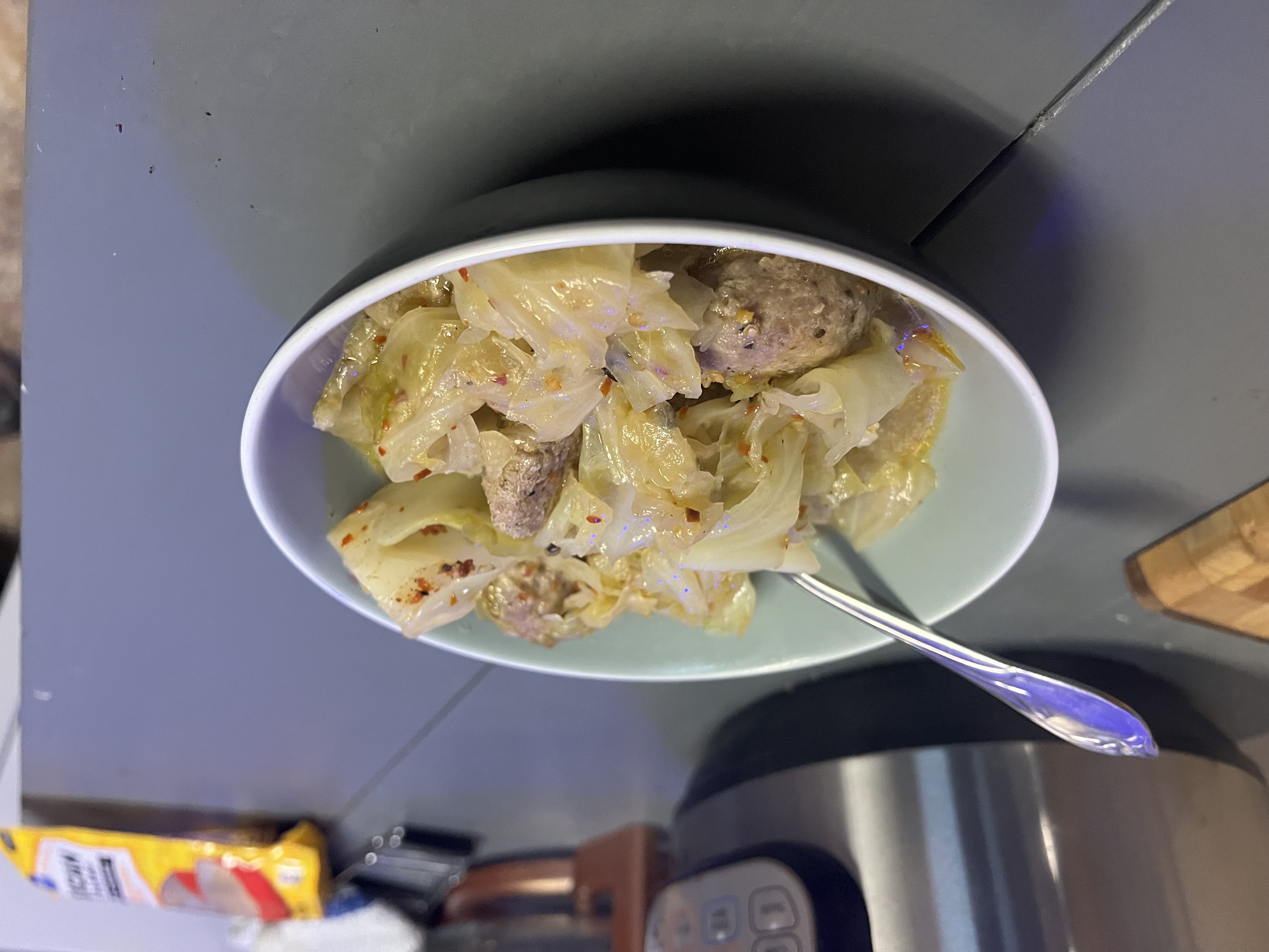 Meatballs with Cabbage